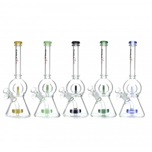 12.2" Chill Glass Ball Design W/ Matrix Perc Water Pipe [JLC58]